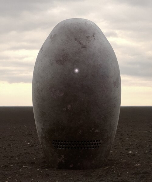 james earls & ben levinas' ritual vessel, altar, records touch and reminds you to breathe