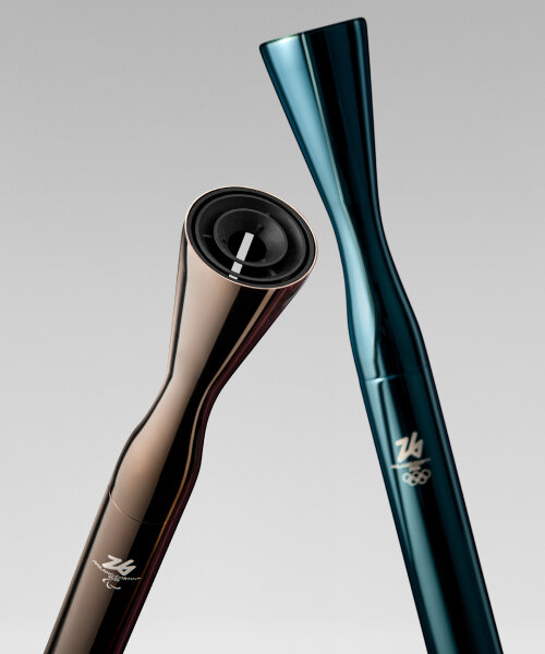 carlo ratti designs reusable torches for 2026 winter olympics and paralympics in milan