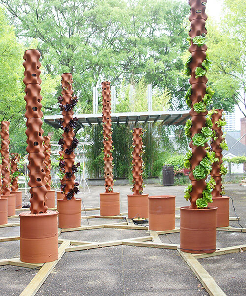 clay hydroponics by logman arja redefine urban food production with 3D printed forms