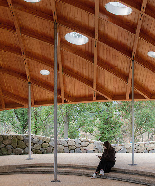 studio dali’s 'heilongtan dome music hall' brings a canopy of light and sound to rural china