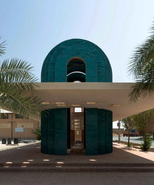 35-51 architecture's two-domed shafagh tomb in iran reimagines mausoleum typology